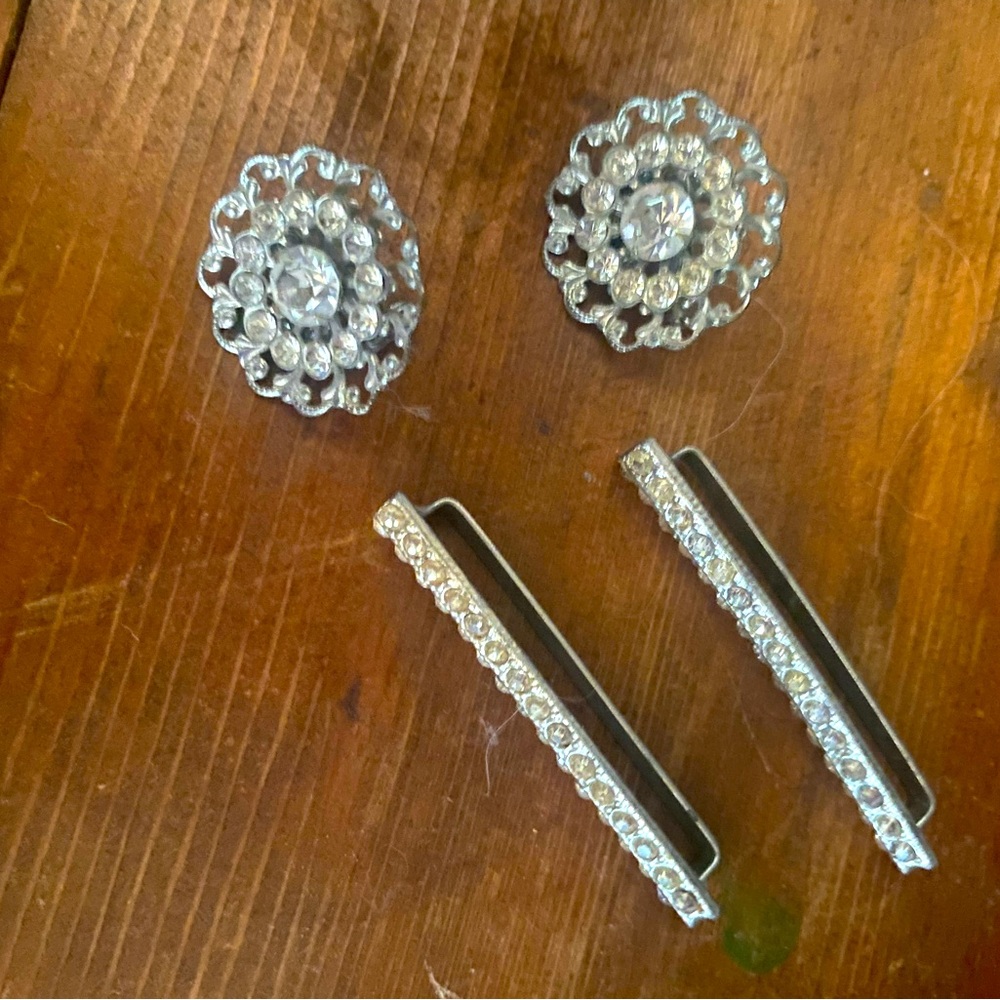 Vintage pin set, the long ones slide on, not sure what they were used for